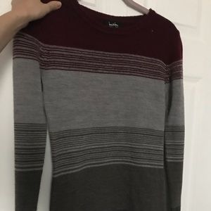 Striped Sweaterdress